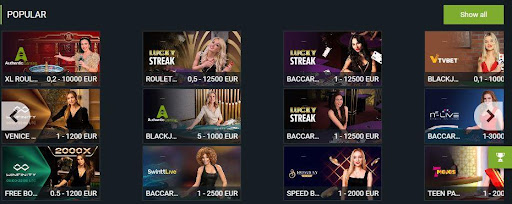 Top games to play at 1xbet Online Casino